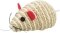 Іграшка Trixie Мишка з брязкальцем для котів, 10 см (сизаль) — Фото 6