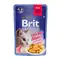 Вологий корм Brit Premium Cat Pouch для котів, філе курки в желе, 85 г — Фото 6