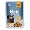 Вологий корм Brit Premium Cat Pouch для котів, філе тунця в соусі, 85 г — Фото 4