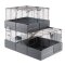 Ferplast CAGE MULTIPLA DOUBLE BLACK Клітка для гризунів — Фото 12