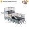 Ferplast CAGE MULTIPLA DOUBLE BLACK Клітка для гризунів — Фото 15