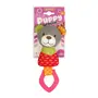 Іграшка для Дрібних Собак Barksi Puppy Special Ведведик з пищалкою та гумовим кільцем 18 см - Іграшка для Дрібних Собак Barksi Puppy Special Ведведик з пищалкою та гумовим кільцем 18 см -