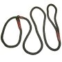 Coastal for Hunting Dogs Braided Rope КОСТАЛ РИВКОВИЙ НАШИЙНИК-ПОВІДЕЦЬ для собак, 1смХ1.8м Біло-зелений — Фото 1