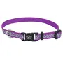Coastal Lazer Brite Reflective Collar КОСТАЛ ЛАЗЕР БРАЙТ світловідбивний нашийник для собак, 1х20-30см Фіолетова ромашка