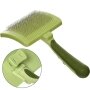 Safari Self-Cleaning Brush САФАРІ ПУХОДЕРКА СЛІКЕР з самоочищенням для собак та котів маленький — Фото 3