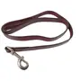 Coastal Circle-T Dog Leash КОСТАЛ СЕРКЛ-Т шкіряний повідець для собак, 2смХ1.2м Коричнево-червоний