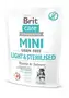 Сухий корм Brit Care GF Mini Light & Sterilised для дорослих собак дрібних порід із зайвою вагою або стерилізованих, з кроликом та лососем, 400 г