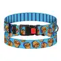 Нашийник для Собак BronzeDog Urban Fruits Нейлоновий з Пластиковою Пряжкою Кекси L