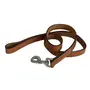 Coastal Circle-T Dog Leash КОСТАЛ СЕРКЛ-Т шкіряний повідець для собак, 2смХ1.2м Каштановий