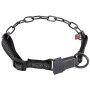 Sprenger Adjustable Collar with Assembly Chain СПРЕНГЕР РЕГУЛЬОВАНИЙ НАШИЙНИК з нейлоном для собак, середня ланка, нержавіюча сталь Зелений - воронена сталь — Фото 7