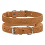 Нашийник для Собак Шкіряний BronzeDog Classic з тисненням Гірчичний 2XS Нашийник для Собак Шкіряний BronzeDog Classic з тисненням Гірчичний 2XS