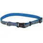 Coastal Lazer Brite Reflective Collar КОСТАЛ ЛАЗЕР БРАЙТ світловідбивний нашийник для собак, 1.6х30-46см Бірюзовий з кісточками