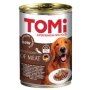 TOMi 5 Kinds of Meat ТОМІ 5 ВИДІВ М’ЯСА консерви для собак, вологий корм 0,4 кг — Фото 1