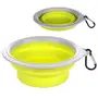 Flamingo Travel Bowl Bubo ФЛАМІНГО БУБО складана миска з карабіном для собак та котів 0,625 л