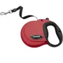 Coastal Power Walker Retractable Leash КОСТАЛ рулетка-повідець для собак до 7.3кг, стрічка 3.6м Червоний
