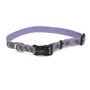 Coastal Lazer Brite Reflective Collar КОСТАЛ ЛАЗЕР БРАЙТ світловідбивний нашийник для собак, 1.6х30-46см Лапа кістка фіолетовий