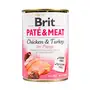 Вологий корм Brit Care Pate & Meat для цуценят, з куркою та індичкою, 400 г