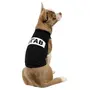 Борцівка Pet Fashion «Гав» для собак, розмір XS, чорна