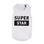 Борцівка Pet Fashion «Superstar» для собак, розмір M, біла