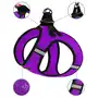 Шлея для собак Bronzedog Mesh Vest 3D сітка фіолетова 2XS