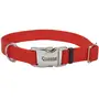 Coastal Metal Buckle КОСТАЛ ТИТАН БАКЛ нашийник для собак, 2х36-51см Червоний Coastal Metal Buckle КОСТАЛ ТИТАН БАКЛ нашийник для собак, 2х36-51см Червоний