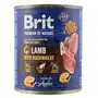 Вологий корм Brit Premium by Nature для собак, ягня з гречкою, 800 г