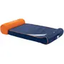 Joyser Chill Sofa ДЖОЙСЕР лежак для собак, зі знімною подушкою Синій - помаранчевий