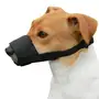 Намордник для собак Bronzedog нейлоновий регульований чорний M