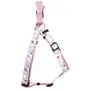 Coastal Lazer Brite КОСТАЛ ЛАЗЕР БРАЙТ світловідбивна шлея для собак, 1.6х48-66см Серця рожевий