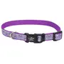 Coastal Lazer Brite Reflective Collar КОСТАЛ ЛАЗЕР БРАЙТ світловідбивний нашийник для собак, 1.6х30-46см Фіолетова ромашка